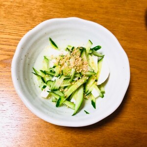 長芋ときゅうりのサラダ